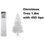 Premium White Christmas Tree 1.8m